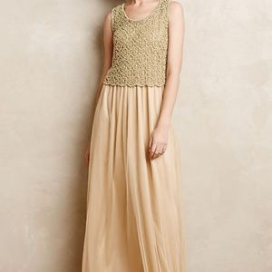 Anthropologie Beaded Arabella Dress